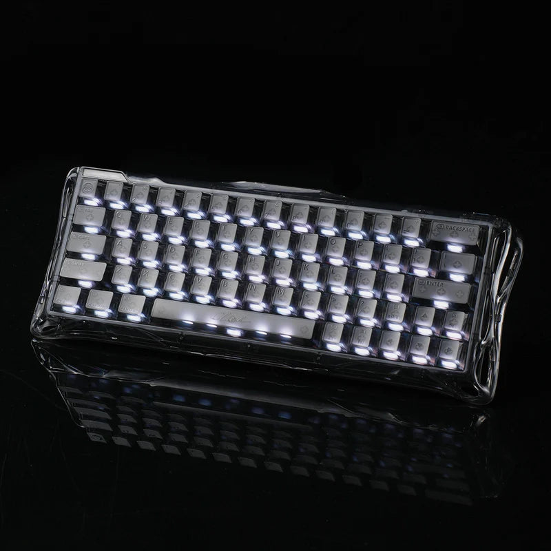 מקלדת גיימינג Gravastar Mercury V60 - Onyx Crystal