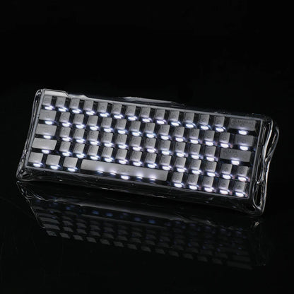 מקלדת גיימינג Gravastar Mercury V60 - Onyx Crystal