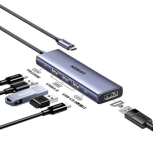 אביזר למחשב UGREEN CM511 – USB-C רב-תכליתי