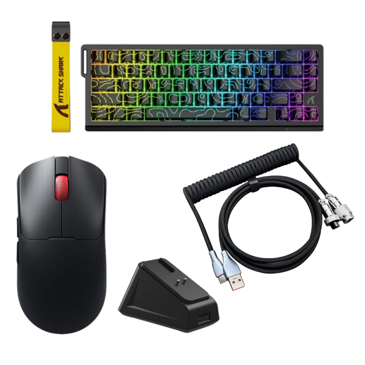 חבילת גיימינג Attack Shark X AULA