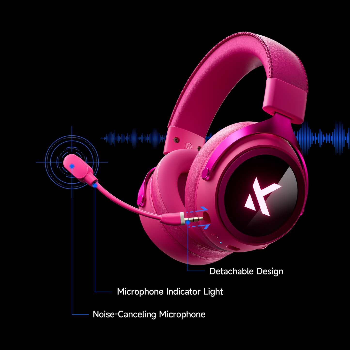 אוזניות גיימינג MCHOSE X9 Wireless MCHOSE