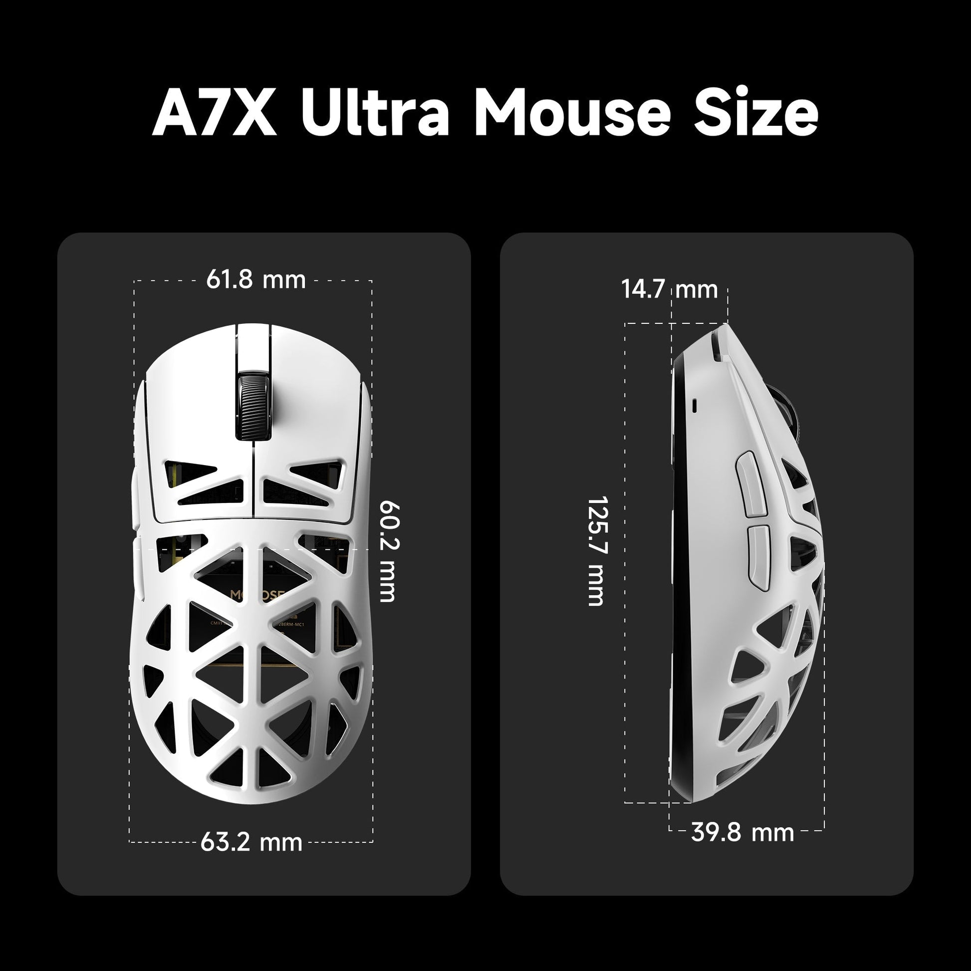 עכבר גיימינג MCHOSE A7X Ultra MCHOSE