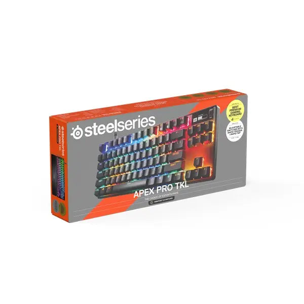 מקלדת גיימינג  SteelSeries Apex Pro Gen 3 TKL