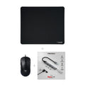 ערכת גיימינג למתחילים: עכבר AULA S35 + פד ATK X83 + מפצל USB Fantech