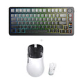 באנדל AULA S75 PRO + Attack Shark V2 Air: מקלדת עם מסך ועכבר 8K