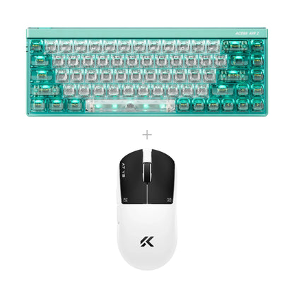 באנדל Mchose ACE68 AIR V2 + Mchose A7 V3 Ultra+ – ירוק