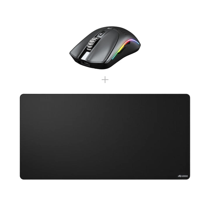 באנדל Glorious: עכבר Model O 2 Mini Wireless + פד GMP 2 XXL