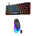 באנדל SteelSeries: מקלדת Apex Pro Mini Gen 3 + עכבר Aerox 3 Wireless