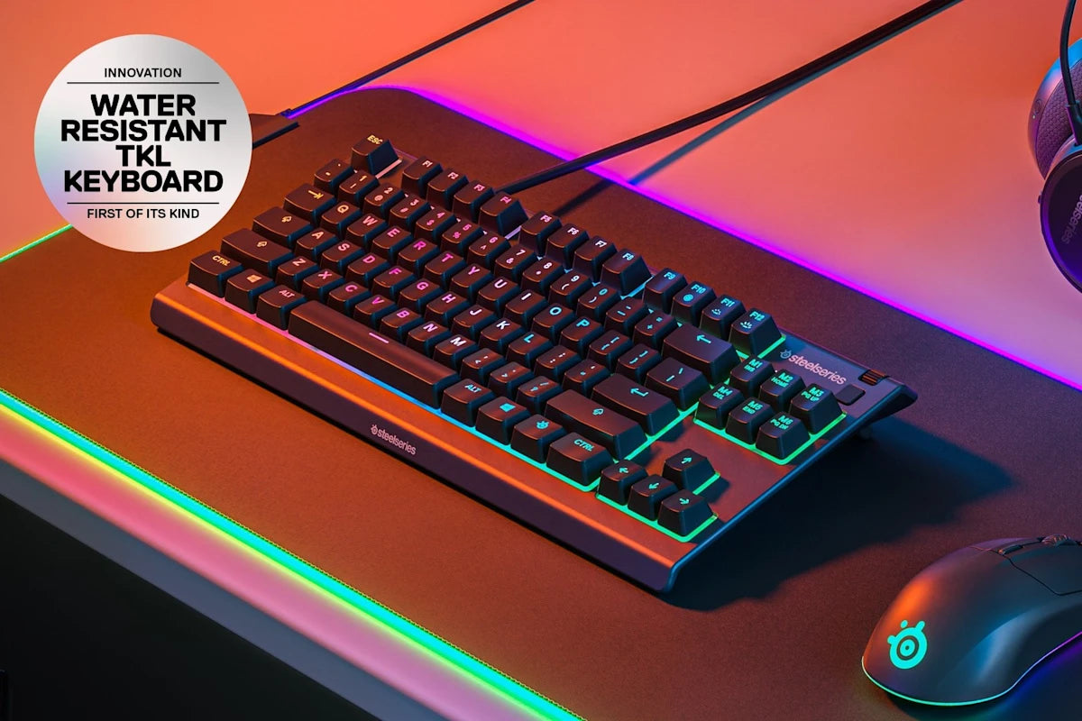 מקלדת גיימינג Steelseries Apex 3 TKL - US