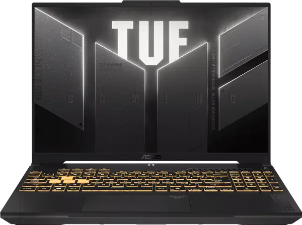מחשב נייד ASUS TUF Gaming 16 FX607VJB-RL144W, מבט קדמי
