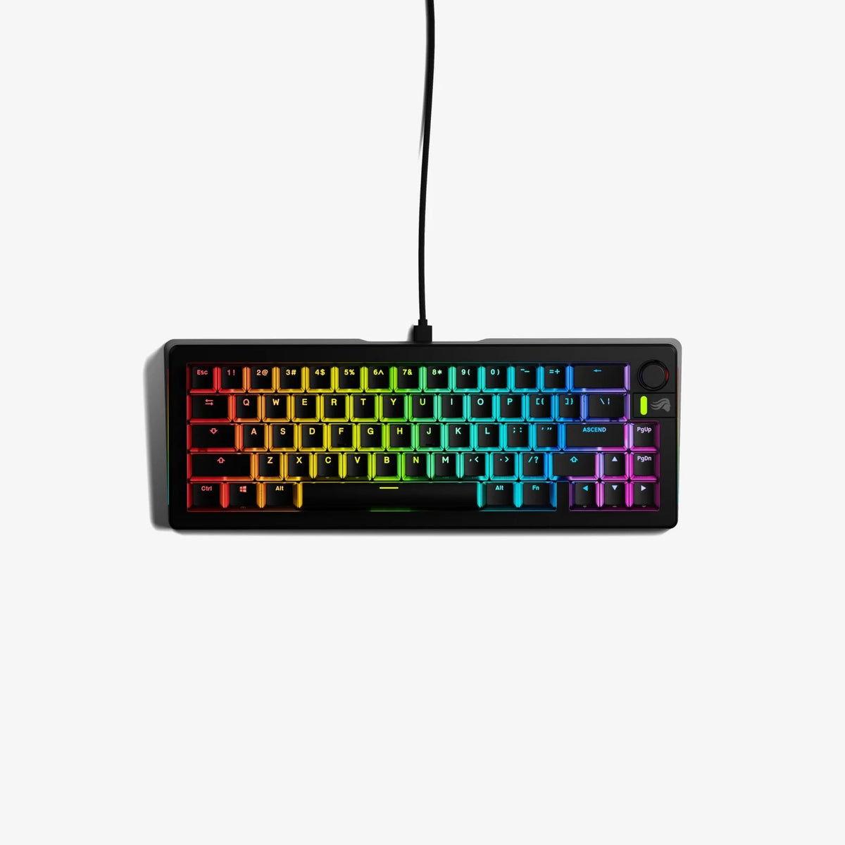 מקלדת גיימינג מכנית Glorious GMMK 3 Pre-Built – 65% / שחור – תמונה 1