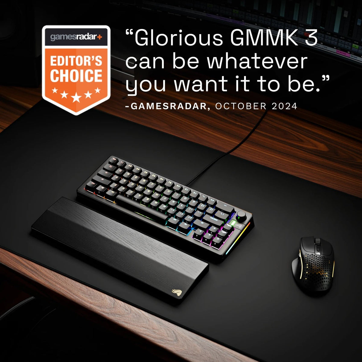 מקלדת גיימינג מכנית Glorious GMMK 3 Pre-Built – תמונה 2