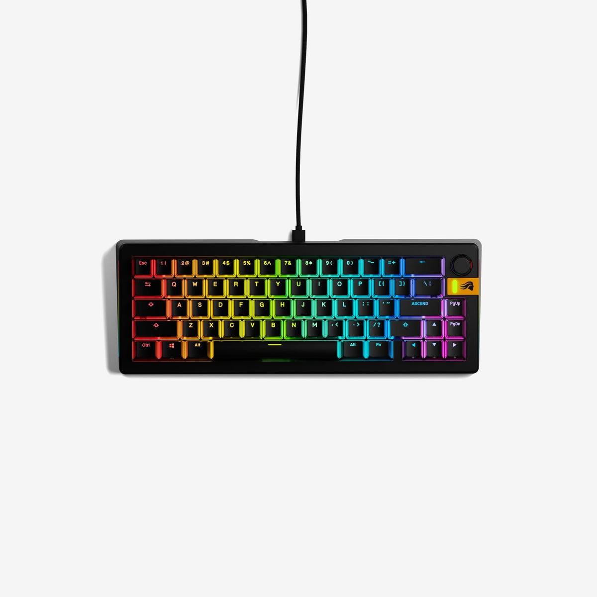 מקלדת גיימינג מגנטית Glorious GMMK 3 HE Pre-Built – 65% – תמונה 1