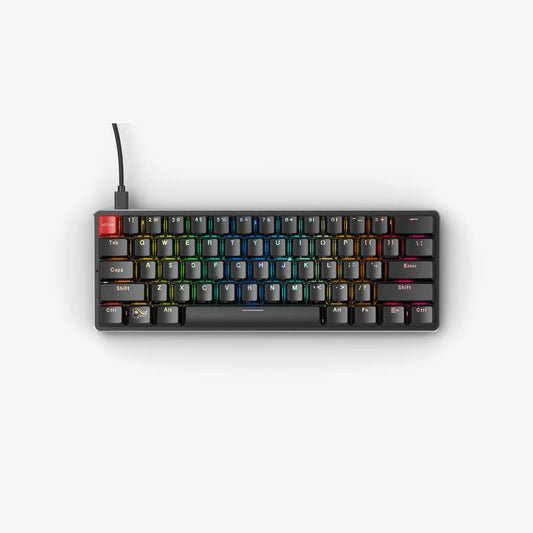 מקלדת גיימינג מכנית Glorious GMMK Compact 60% Pre-Built – תמונה 1