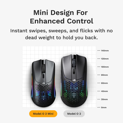 עכבר גיימינג אלחוטי Glorious Model O 2 Mini Wireless – תמונה 6