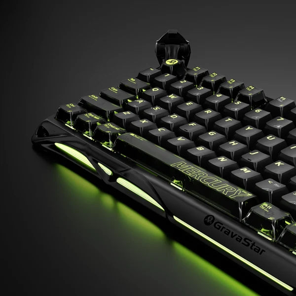 מקלדת גיימינג Gravastar Mercury K98 Pro - Phantom Black