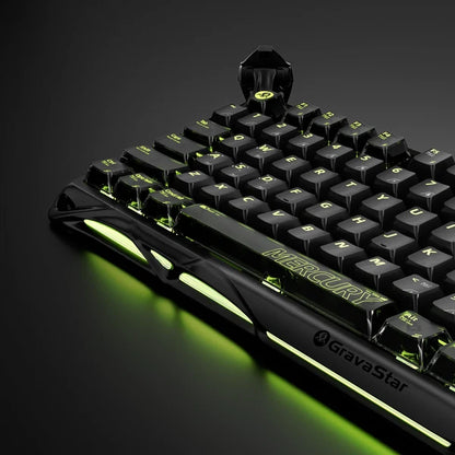 מקלדת גיימינג Gravastar Mercury K98 Pro - Phantom Black