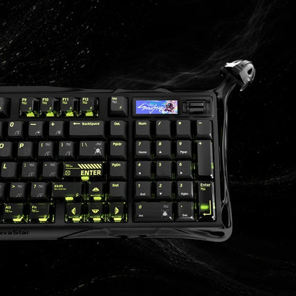 מקלדת גיימינג Gravastar Mercury K98 Pro - Phantom Black