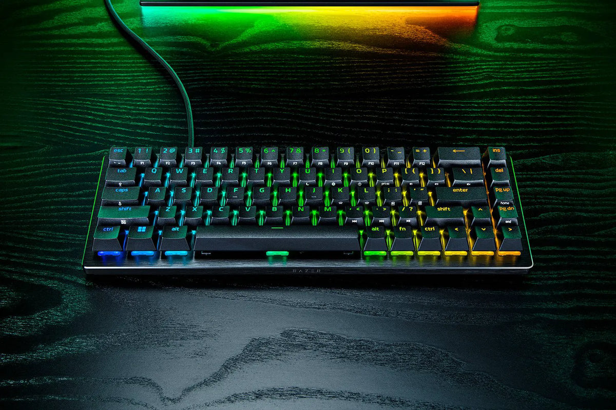 מקלדת גיימינג מגנטית RAZER HUNTSMAN V3 HE MINI 65% 8KHz