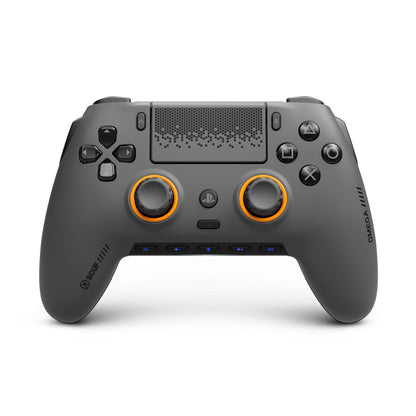 שלט SCUF Omega אפור Steel Gray – מבט קדמי