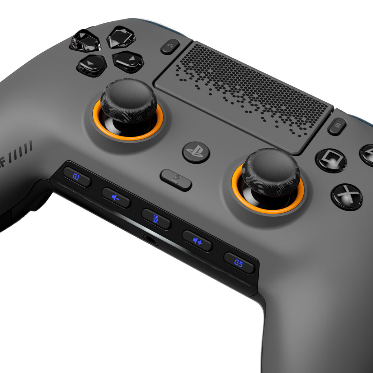 שלט SCUF Omega אפור – ג׳ויסטיקים TMR ומקשי G