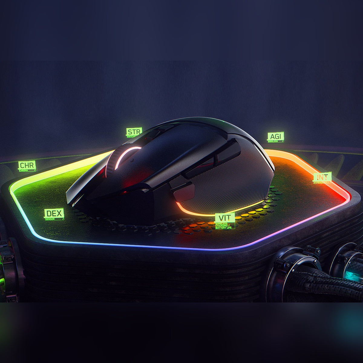 עכבר גיימינג אלחוטי Razer Basilisk V3 Pro – תמונה 3