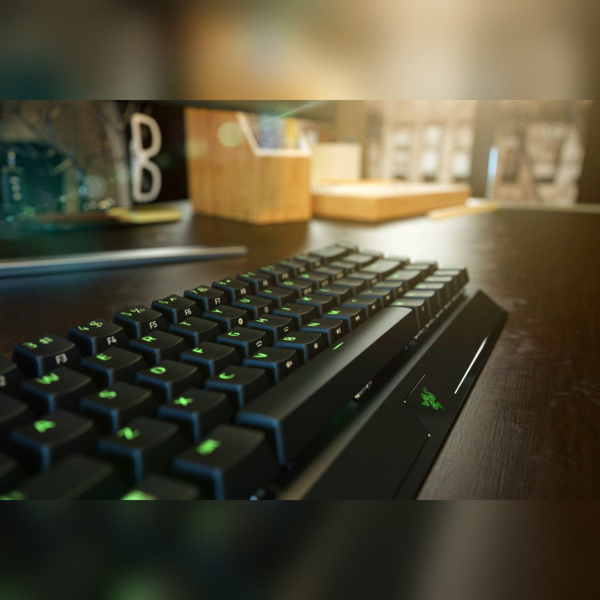 מקלדת גיימינג מכנית אלחוטית Razer BlackWidow V3 Mini HyperSpeed – תמונה 2