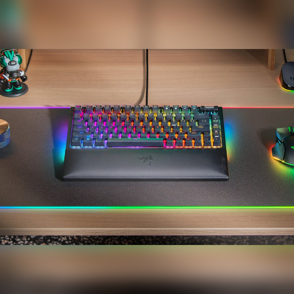 מקלדת גיימינג מכנית Razer BlackWidow V4 75% – תמונה 2