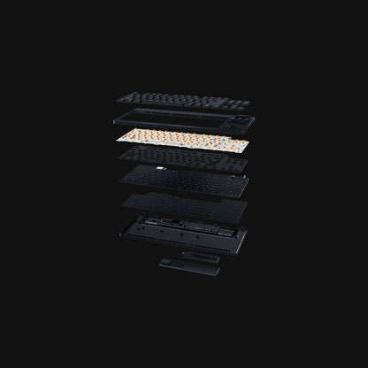 מקלדת גיימינג אלחוטית נמוכה Razer BlackWidow V4 Low-Profile Tenkeyless HyperSpeed – תמונה 3