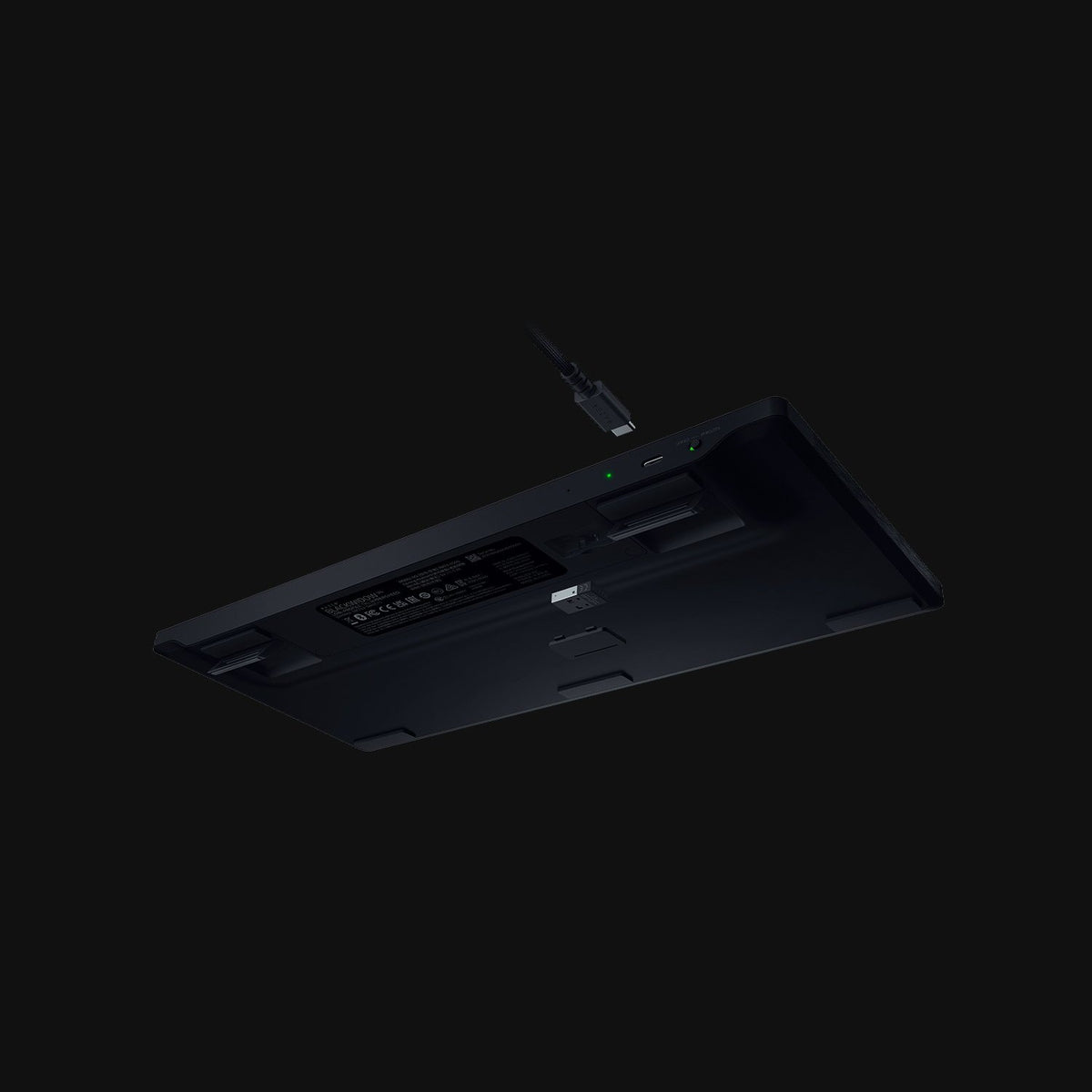 מקלדת גיימינג אלחוטית נמוכה Razer BlackWidow V4 Low-Profile Tenkeyless HyperSpeed – תמונה 7