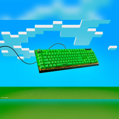 מקלדת גיימינג מכנית Razer BlackWidow V4 X Minecraft Edition – תמונה 6
