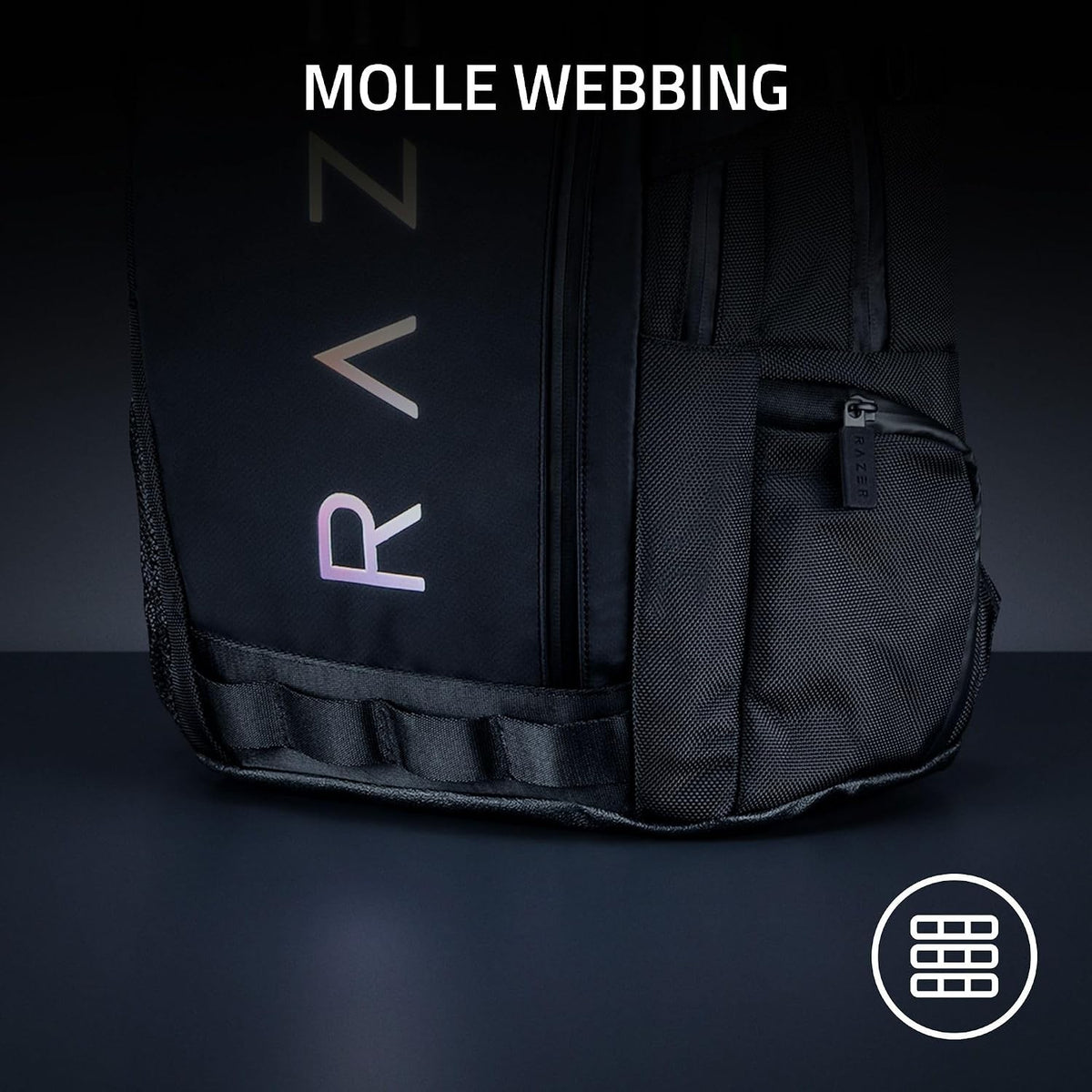 תיק גב למחשב נייד Razer Rogue Backpack V3 Chromatic 15.6" – תמונה 9