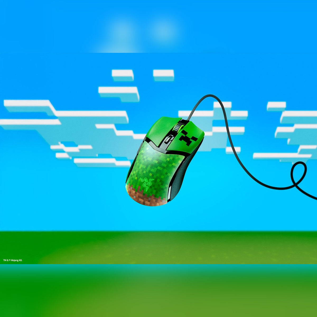 עכבר גיימינג חוטי Razer Cobra Minecraft Edition – תמונה 5