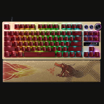 מקלדת גיימינג אנלוגית Razer Huntsman V3 Pro Tenkeyless Counter-Strike 2 Edition – תמונה 2