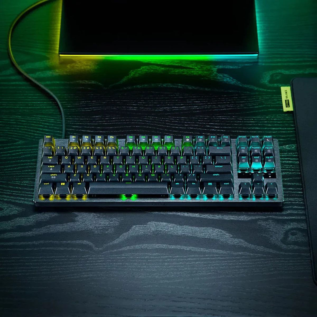 מקלדת גיימינג אופטית Razer Huntsman V3 Tenkeyless 8KHz – תמונה 2