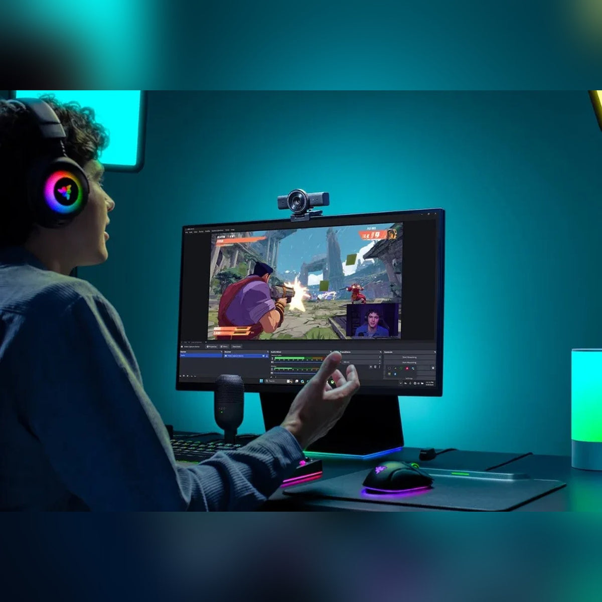 מצלמת רשת Razer Kiyo V2 X 1440p – תמונה 6