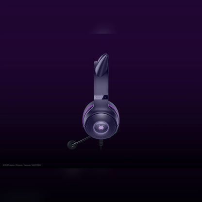 אוזניות גיימינג Razer Kraken Kitty V2 Gengar Edition – תמונה 5