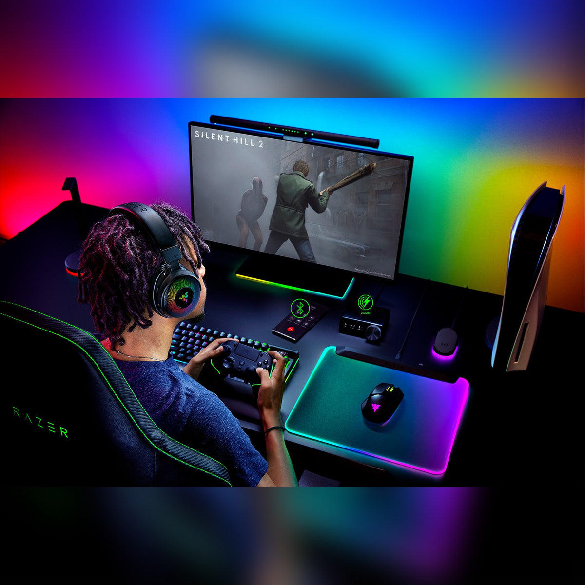 אוזניות גיימינג אלחוטיות Razer Kraken V4 Pro – תמונה 6