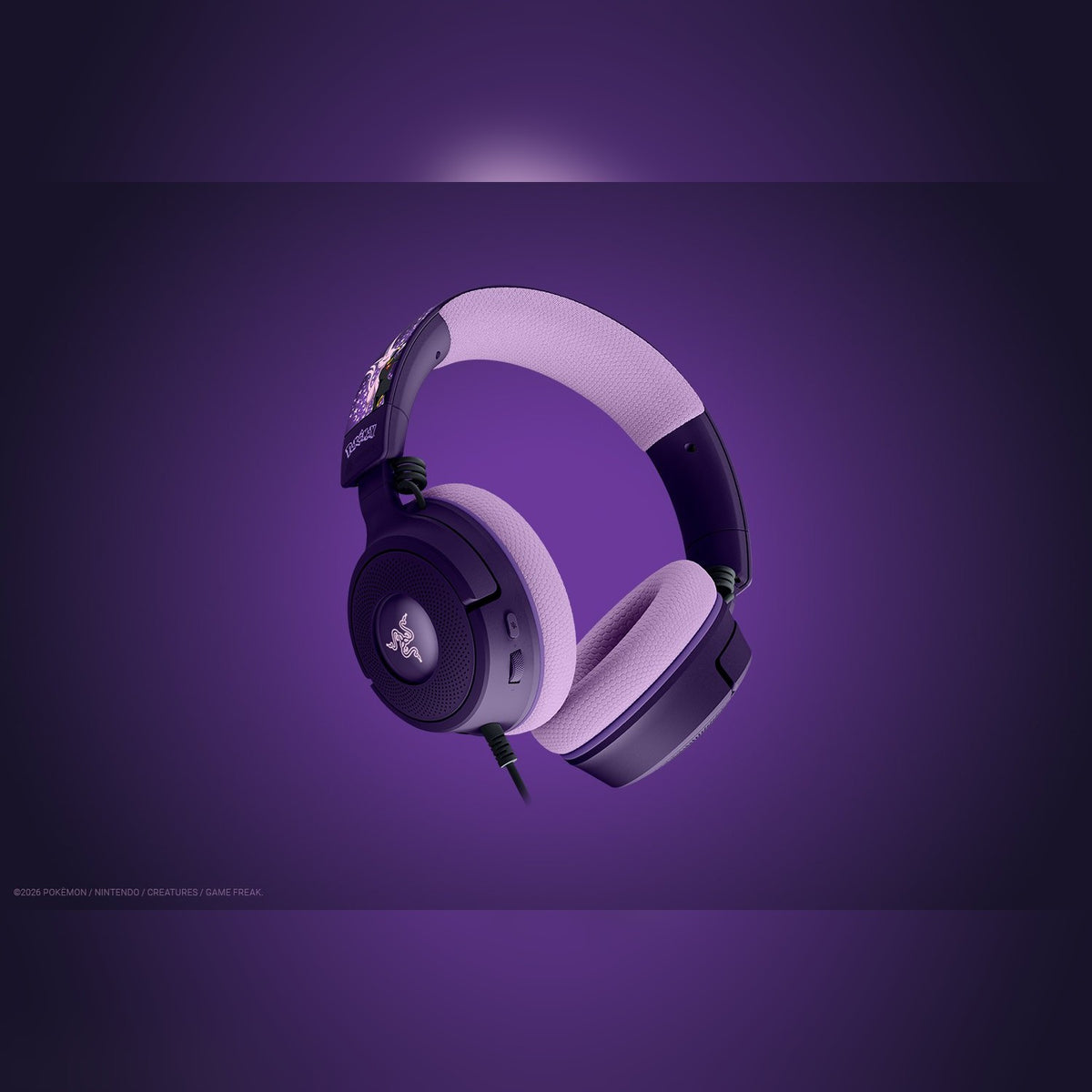 אוזניות גיימינג Razer Kraken V4 X Espeon & Umbreon Edition – תמונה 2