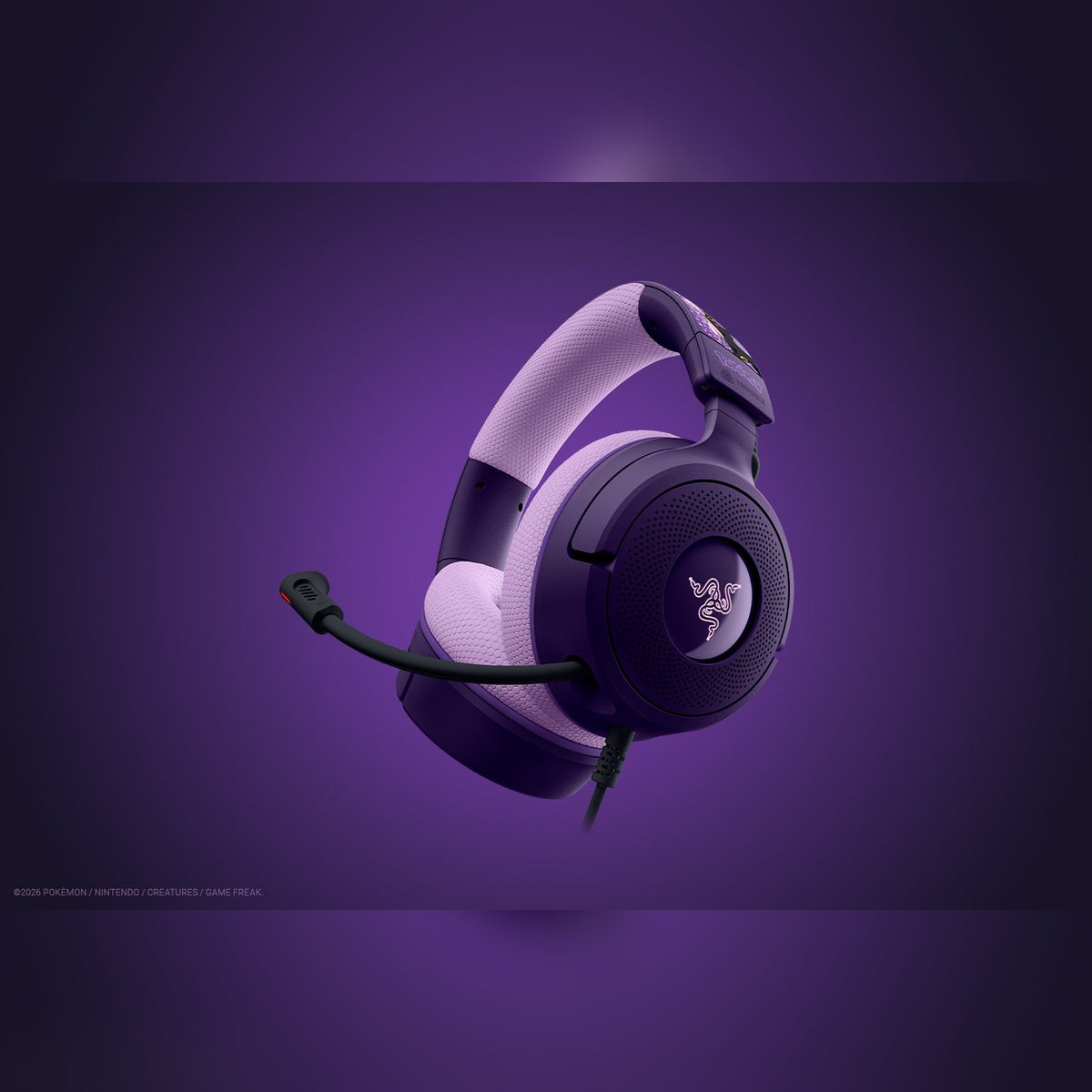אוזניות גיימינג Razer Kraken V4 X Espeon & Umbreon Edition – תמונה 3