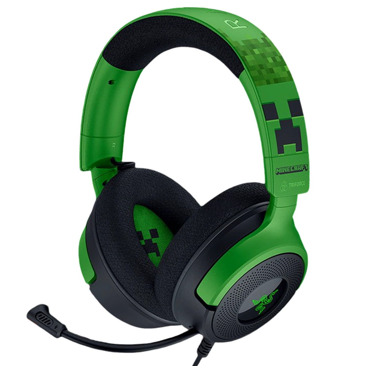 אוזניות גיימינג Razer Kraken V4 X Minecraft Edition – תמונה 1