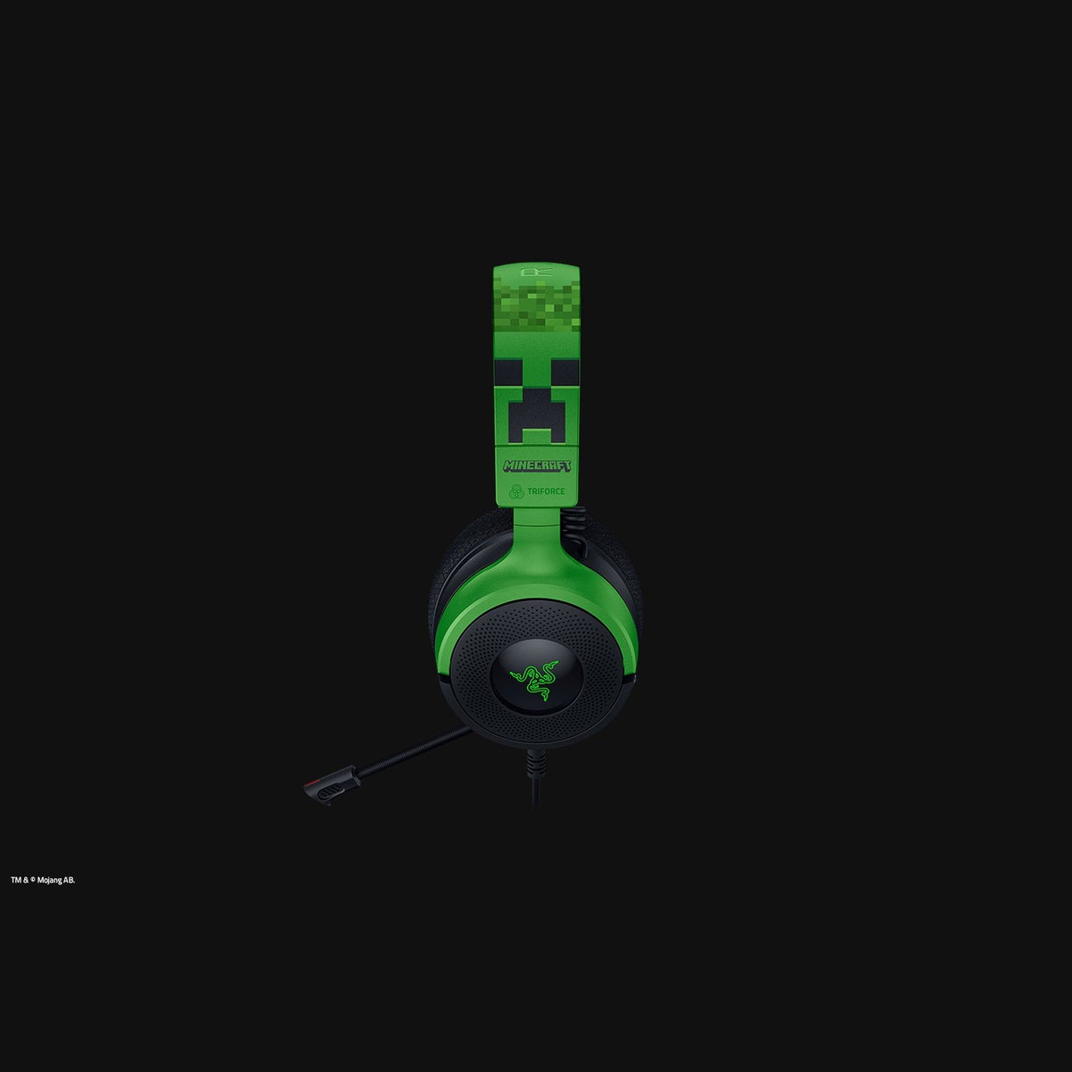אוזניות גיימינג Razer Kraken V4 X Minecraft Edition – תמונה 4
