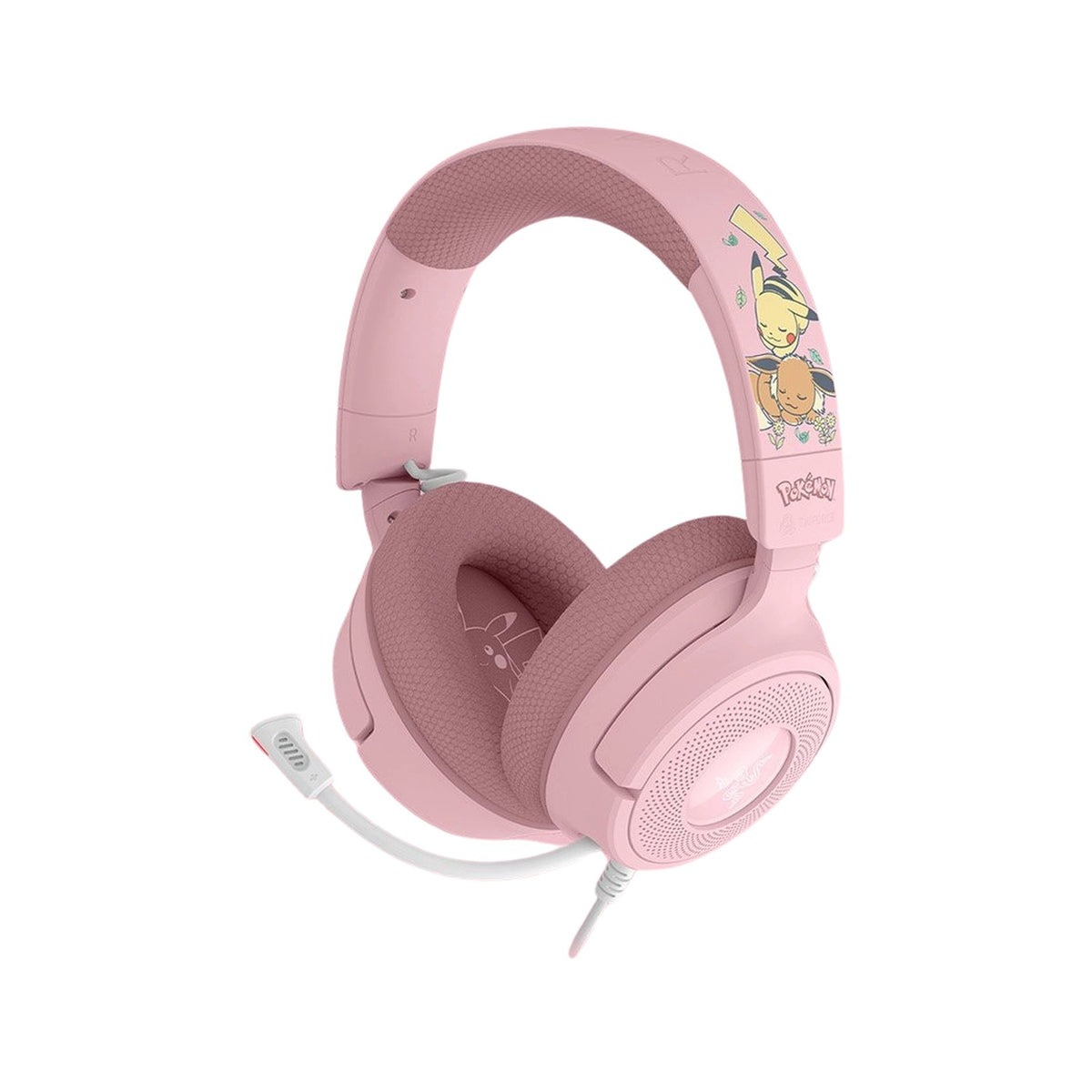 אוזניות גיימינג Razer Kraken V4 X Pikachu & Eevee Edition – תמונה 1