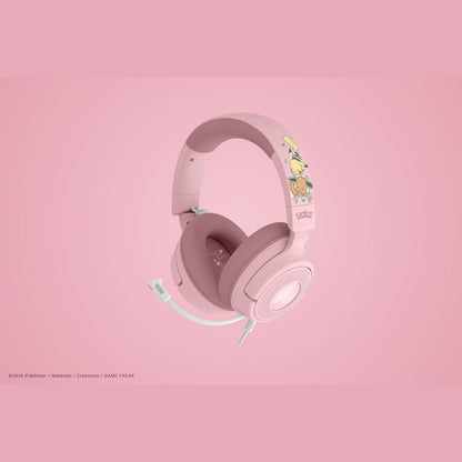 אוזניות גיימינג Razer Kraken V4 X Pikachu & Eevee Edition – תמונה 2