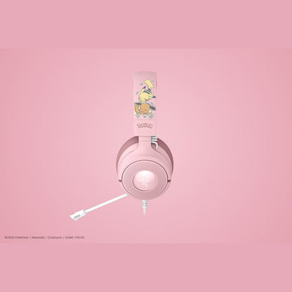 אוזניות גיימינג Razer Kraken V4 X Pikachu & Eevee Edition – תמונה 3