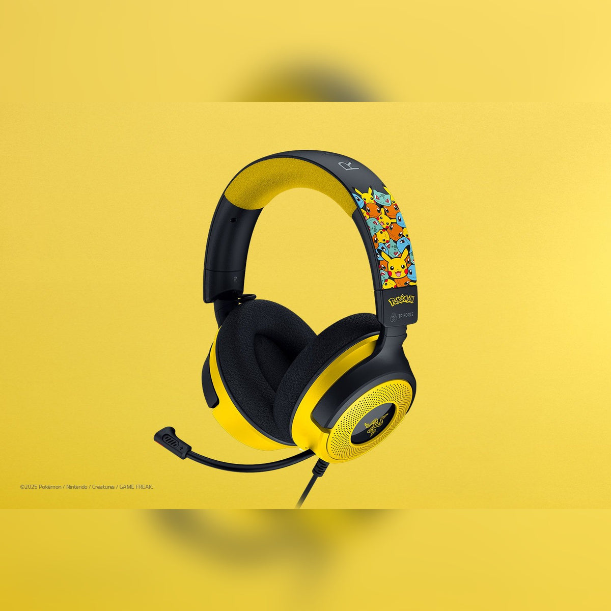 אוזניות גיימינג Razer Kraken V4 X Pokémon Edition – תמונה 4