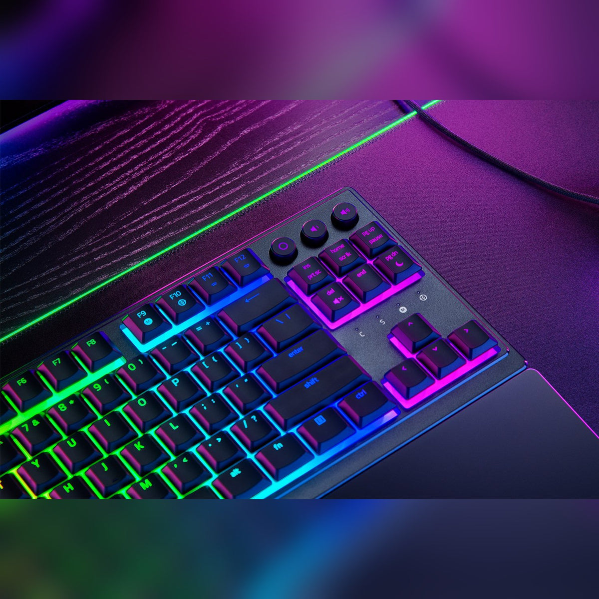 מקלדת גיימינג Razer Ornata V3 Tenkeyless – תמונה 2