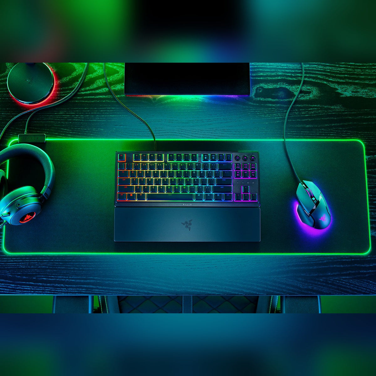 מקלדת גיימינג Razer Ornata V3 Tenkeyless – תמונה 3