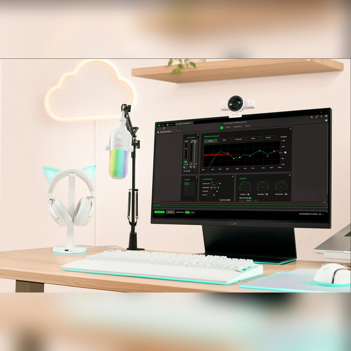 מיקרופון USB Razer Seiren V3 Chroma 32-bit – תמונה 7