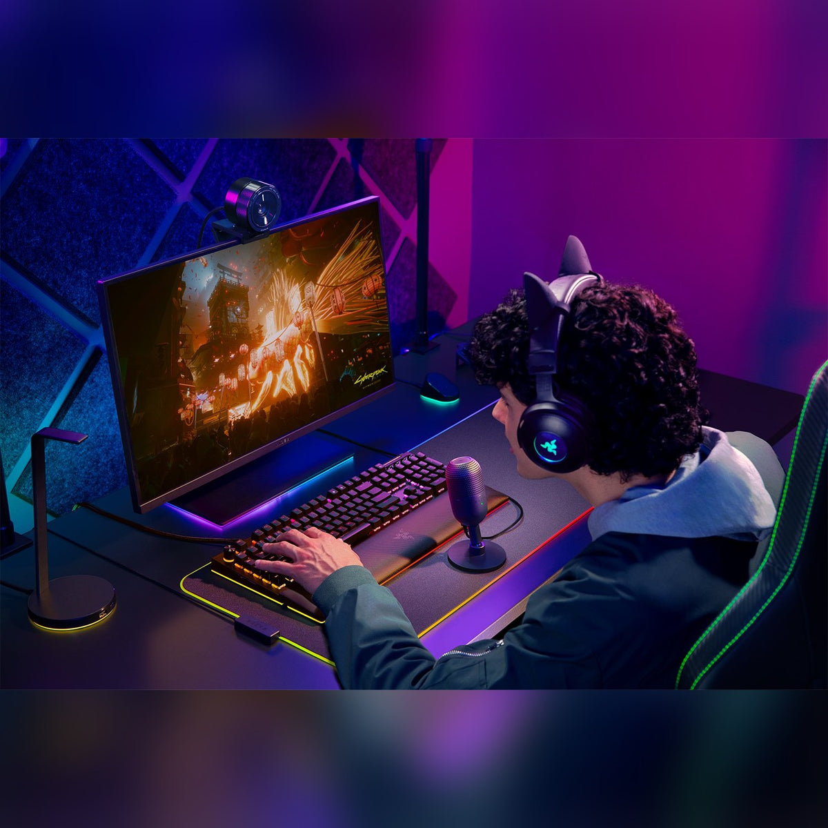 מיקרופון USB Razer Seiren V3 Mini – תמונה 8